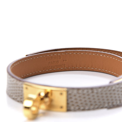 Hermes Lizard Kelly Double Tour Bracelet S Ombre 5 of 6