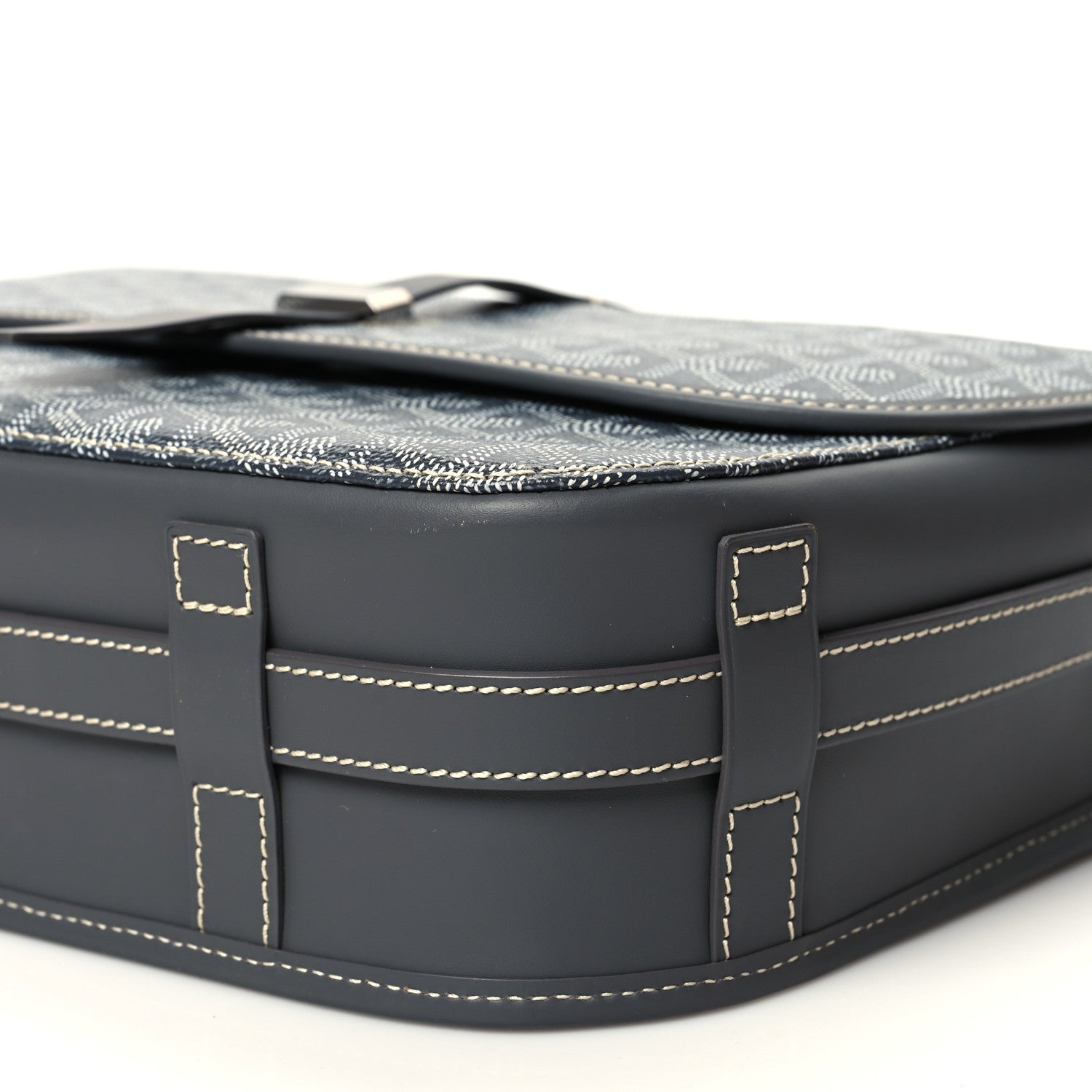 Goyard Goyardine Belvedere II MM Messenger Bag Grey 9 of 10