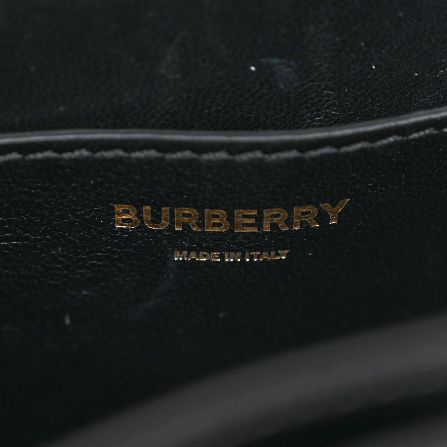 Calfskin TB Bum Bag Black