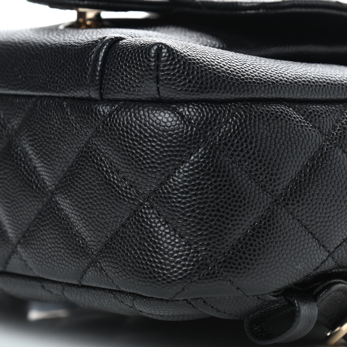 Caviar Quilted Small CC Day Backpack Black