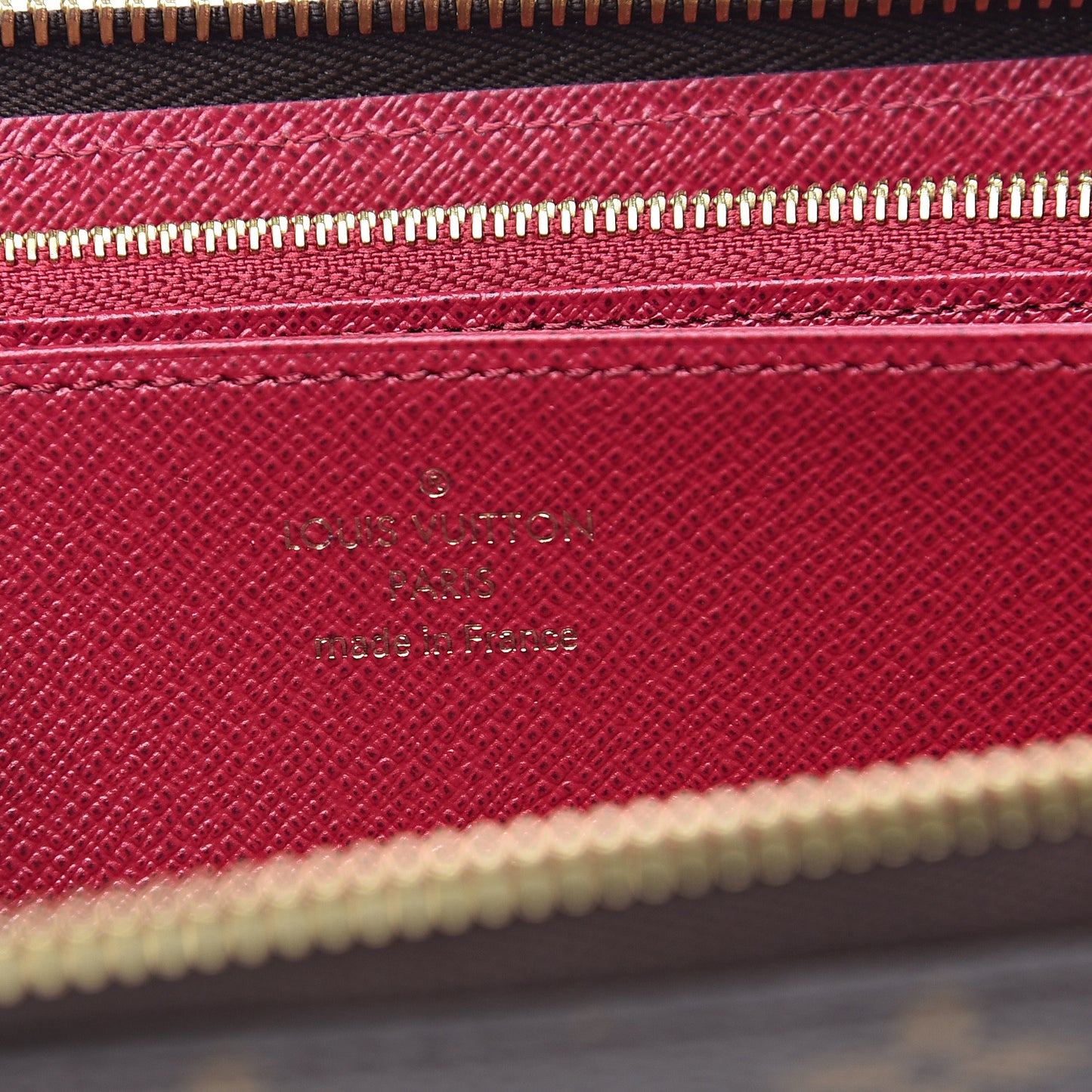 Monogram Zippy Wallet Fuchsia