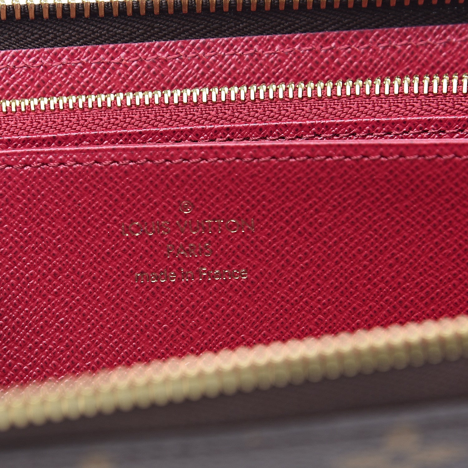 Louis Vuitton Monogram Zippy Wallet Fuchsia 5 of 7