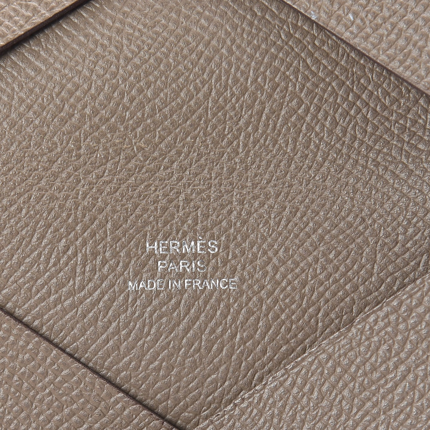Epsom Calvi Card Case Etoupe