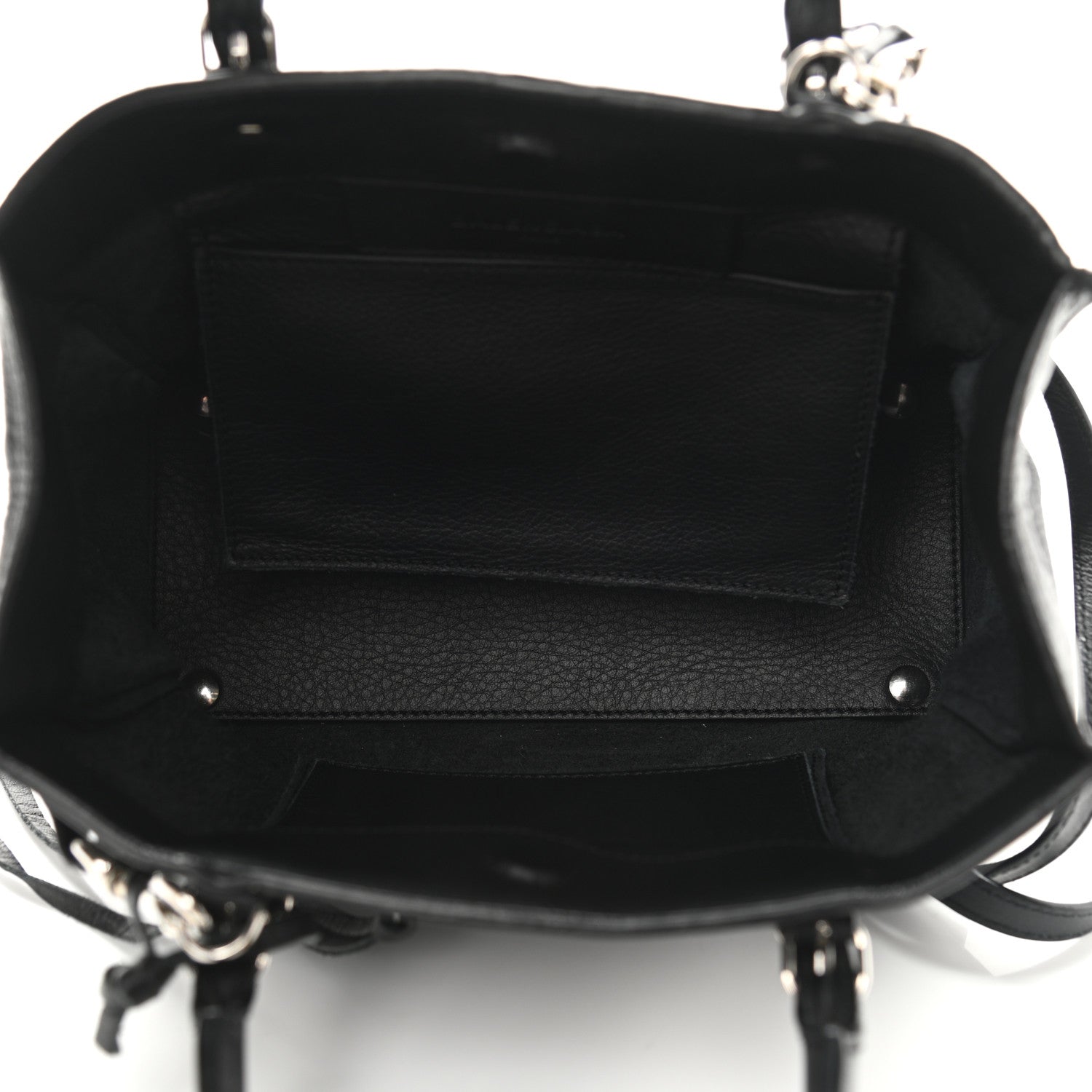 Balenciaga Calfskin Papier Mini A4 Tote Black 5 of 11