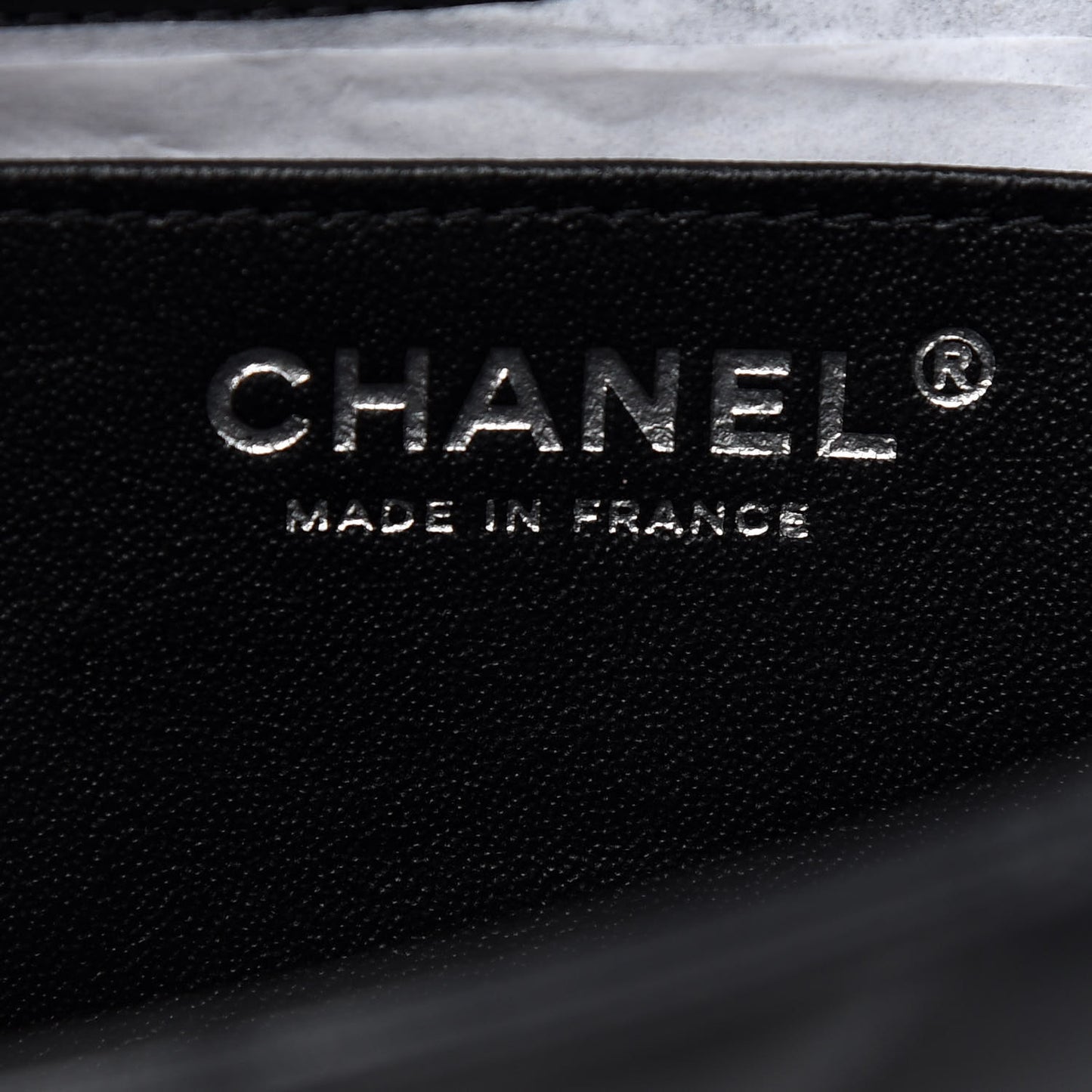 Lambskin Quilted Mini Rectangular Flap So Black