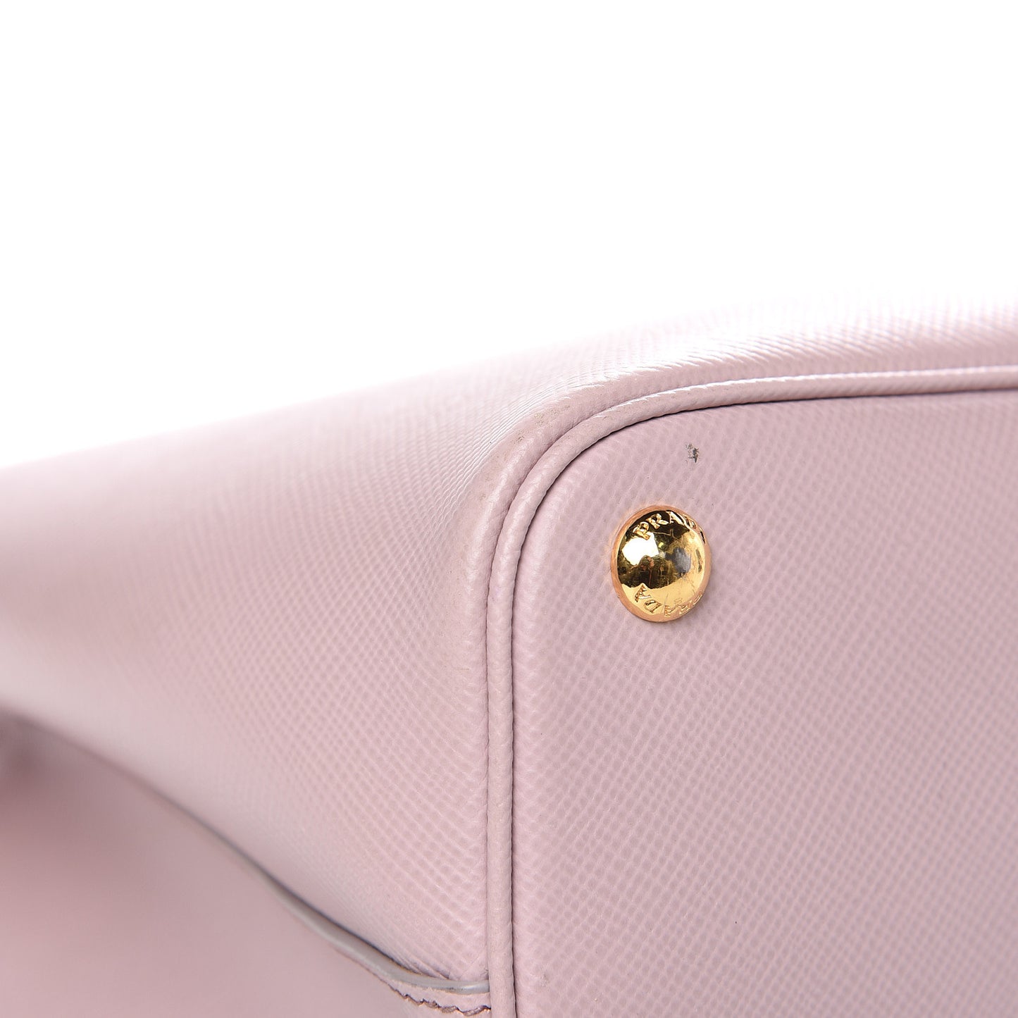 Saffiano Cuir Medium Double Bag Mughetto