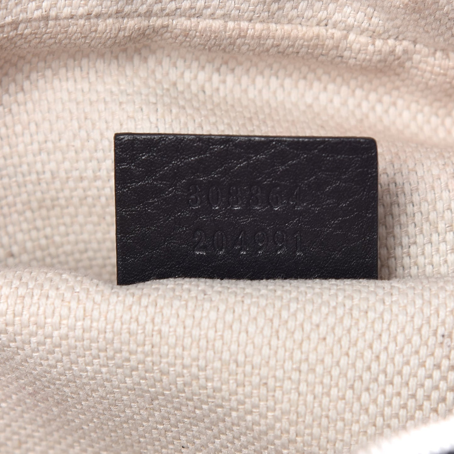 Pebbled Calfskin Small Soho Disco Bag Black