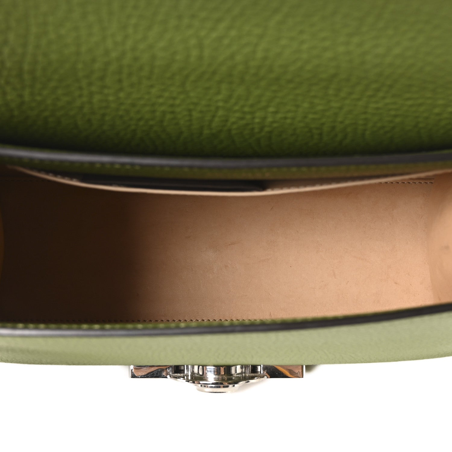 Moynat Taurillon Blush Rejane PM Green 5 of 9