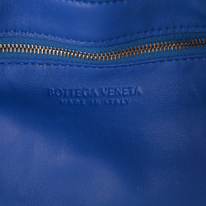 Bottega Veneta Lambskin Maxi Intrecciato Cassette Crossbody Bag Cobalt 6 of 11