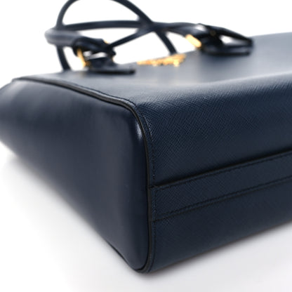 Prada Saffiano Soft Calfskin Tote Baltico 7 of 8