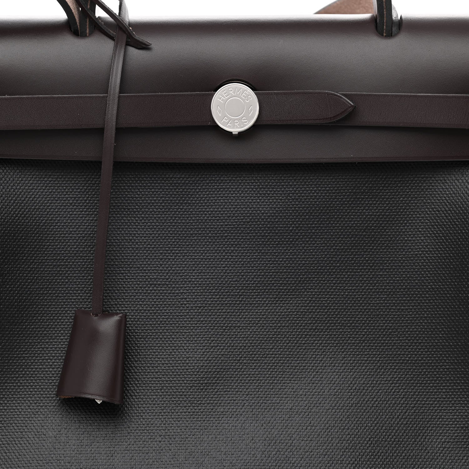 Hermes Toile H Berline Vache Hunter Herbag Zip PM 31 Black Ebene 10 of 13