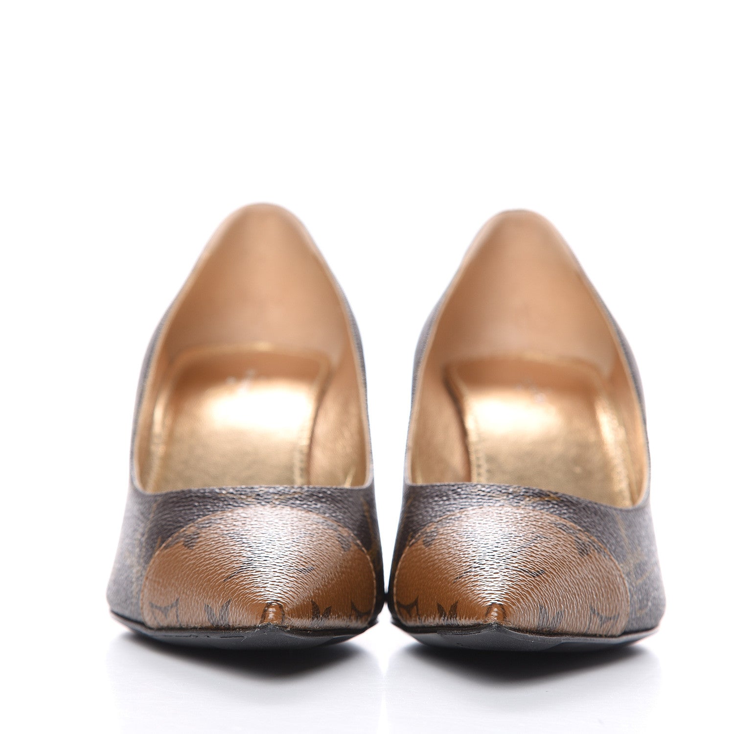 Louis Vuitton Reverse Monogram Cherie Pumps 38 2 of 8