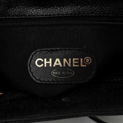Chanel Caviar CC Backpack Black 6 of 13