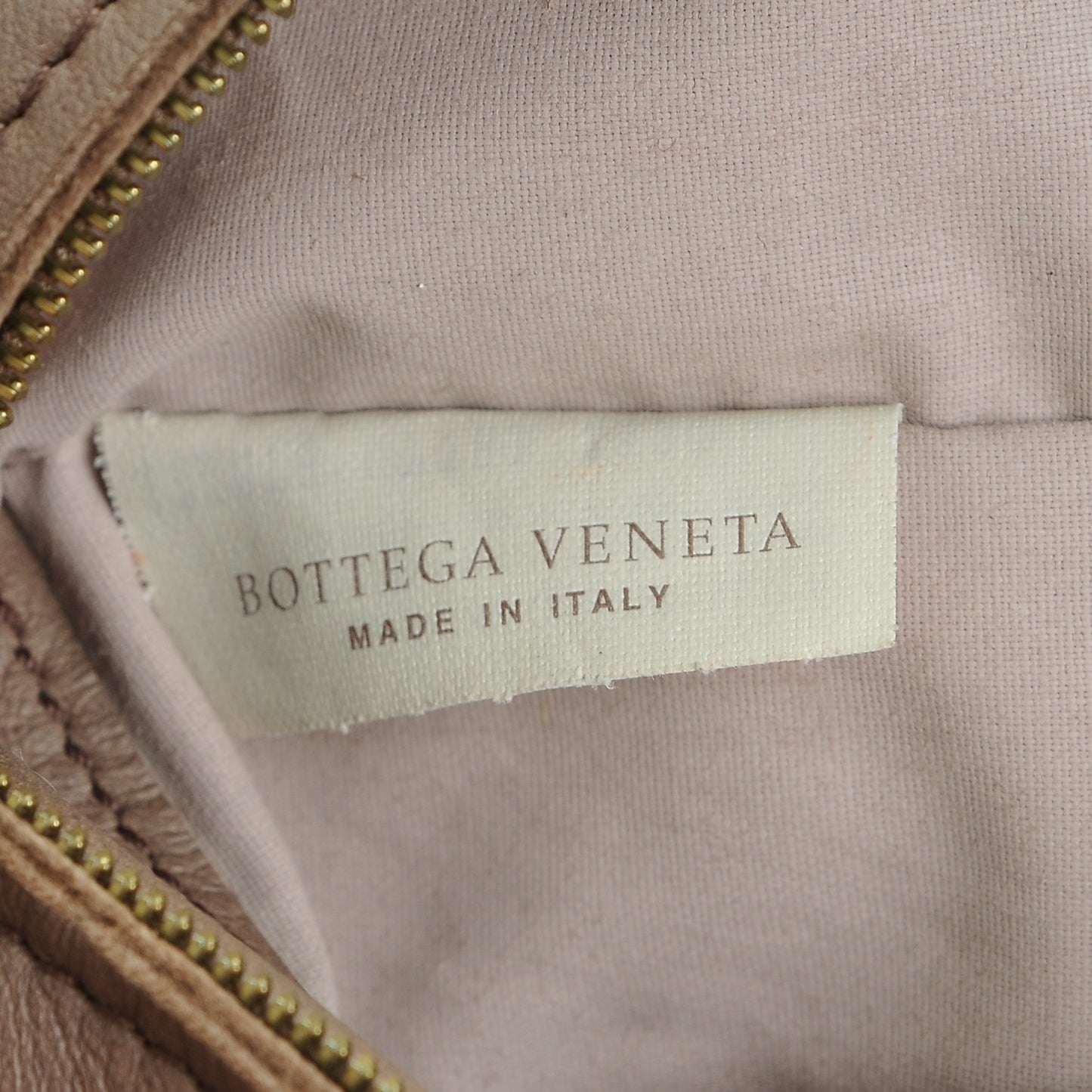 Nappa Intrecciato Satchel Old Petra