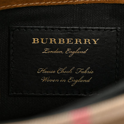 Burberry Derby Calfskin House Check Small Macken Crossbody Bag Pale Orchid 6 of 20