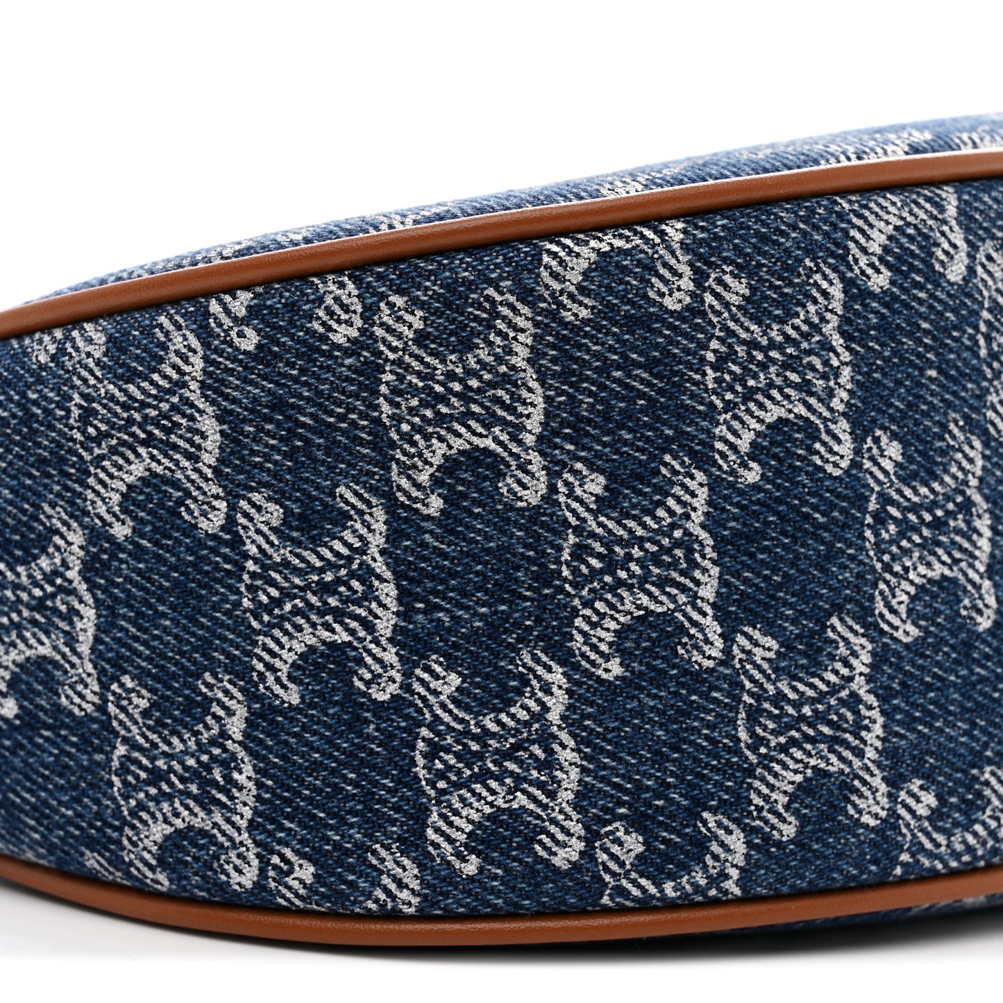 Denim Triomphe Ava Shoulder Bag Blue