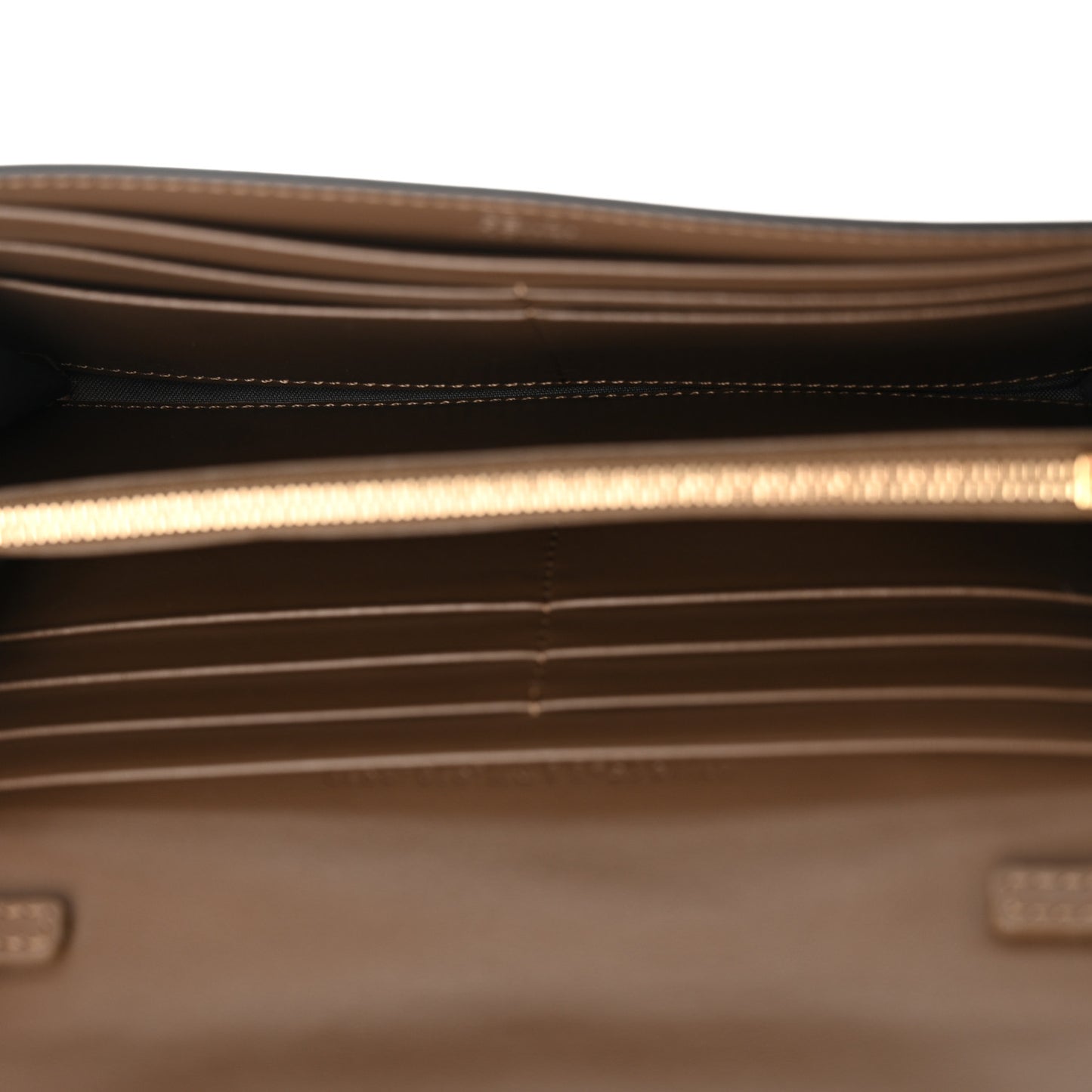 Vitello Soft F is Fendi Bi-Color FF 1974 Embossed Continental Envelope Wallet On Chain Maya Black