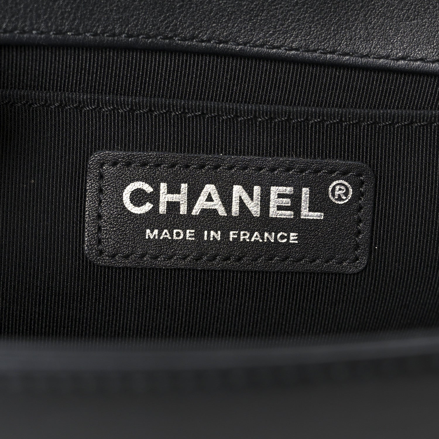 Chanel Calfskin Quilted Medium Boy Flap So Black 6 of 10