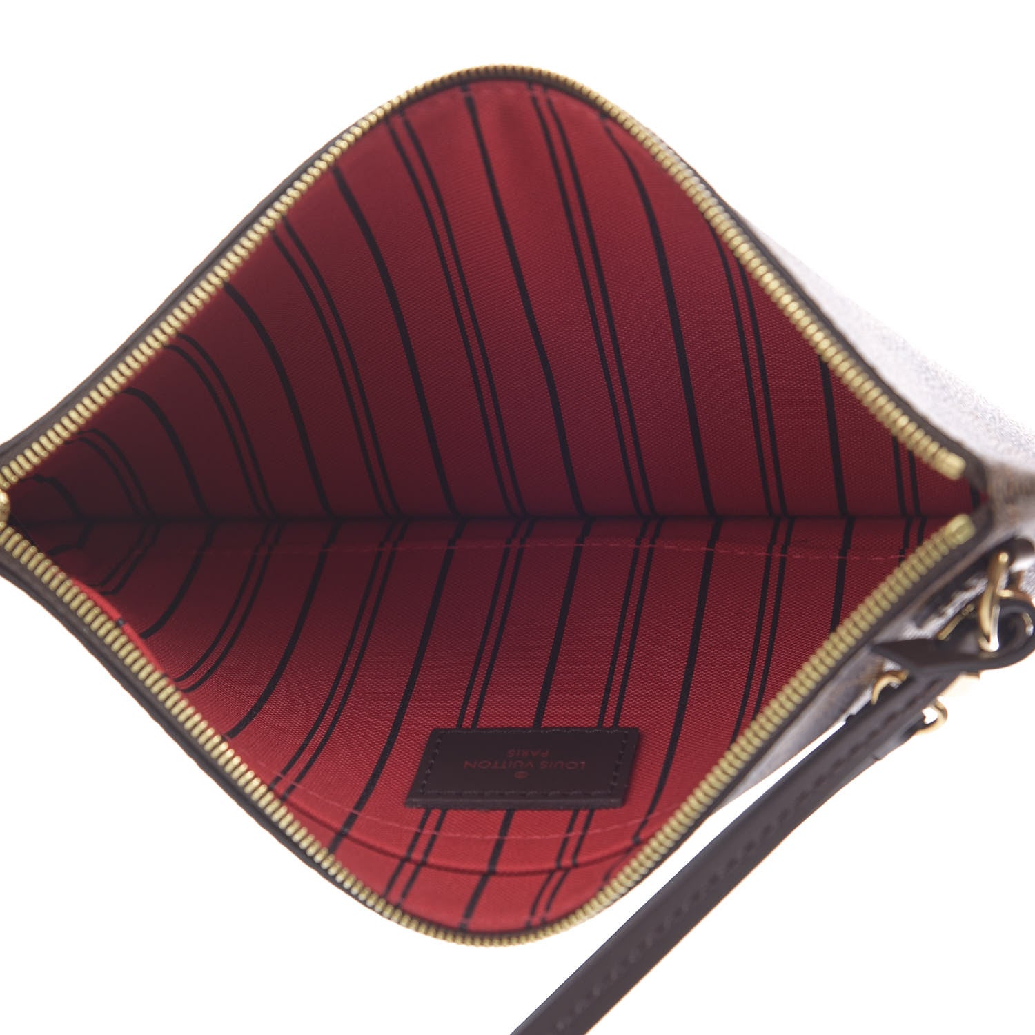 Louis Vuitton Damier Ebene Neverfull MM GM Pochette 5 of 8