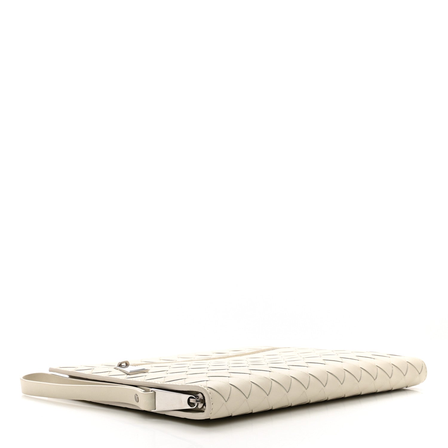 Bottega Veneta Calfskin Intrecciato Small Document Case Plaster 4 of 7