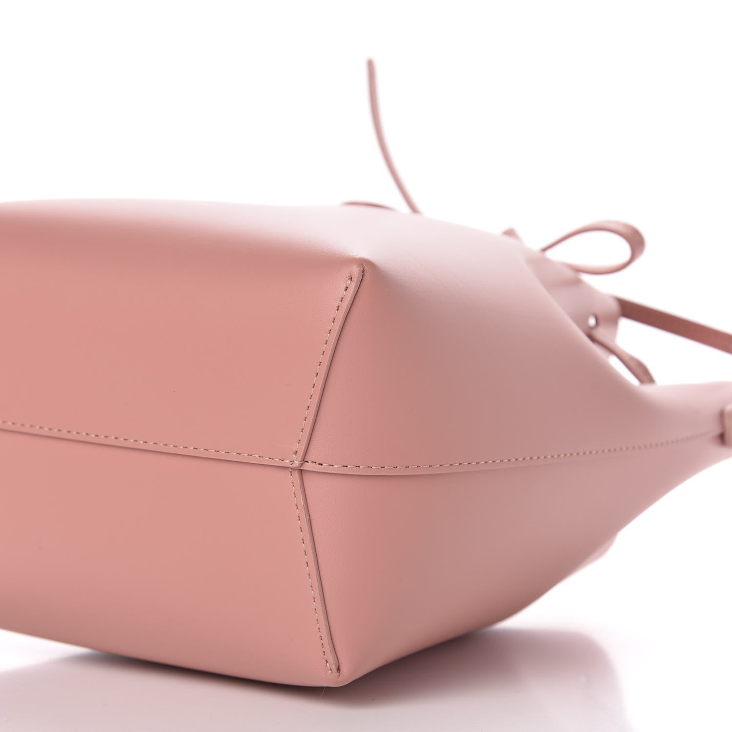 Mansur Gavriel Calfskin Mini Bucket Bag Blush 7 of 9