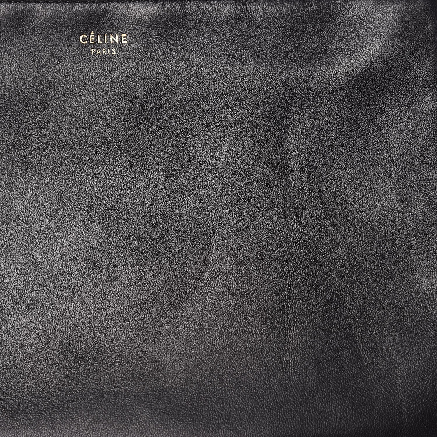 Celine Lambskin Small Trio Crossbody Bag Black 11 of 12