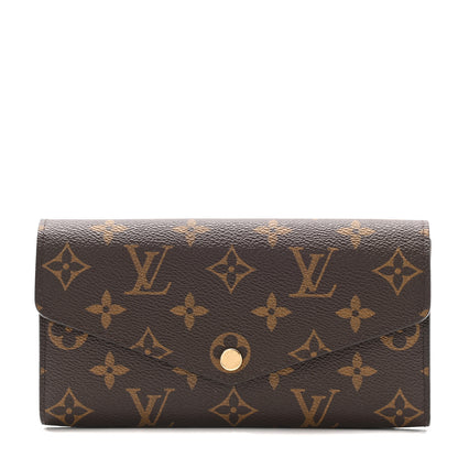 Louis Vuitton Monogram Sarah Wallet NM 1 of 8
