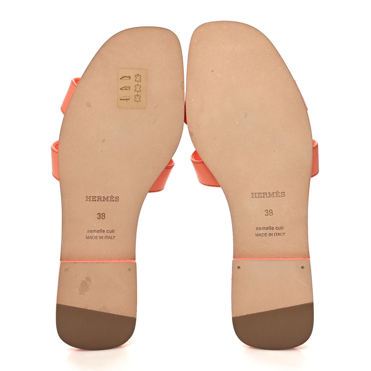 Epsom Oran Sandals 38 Orange Joey