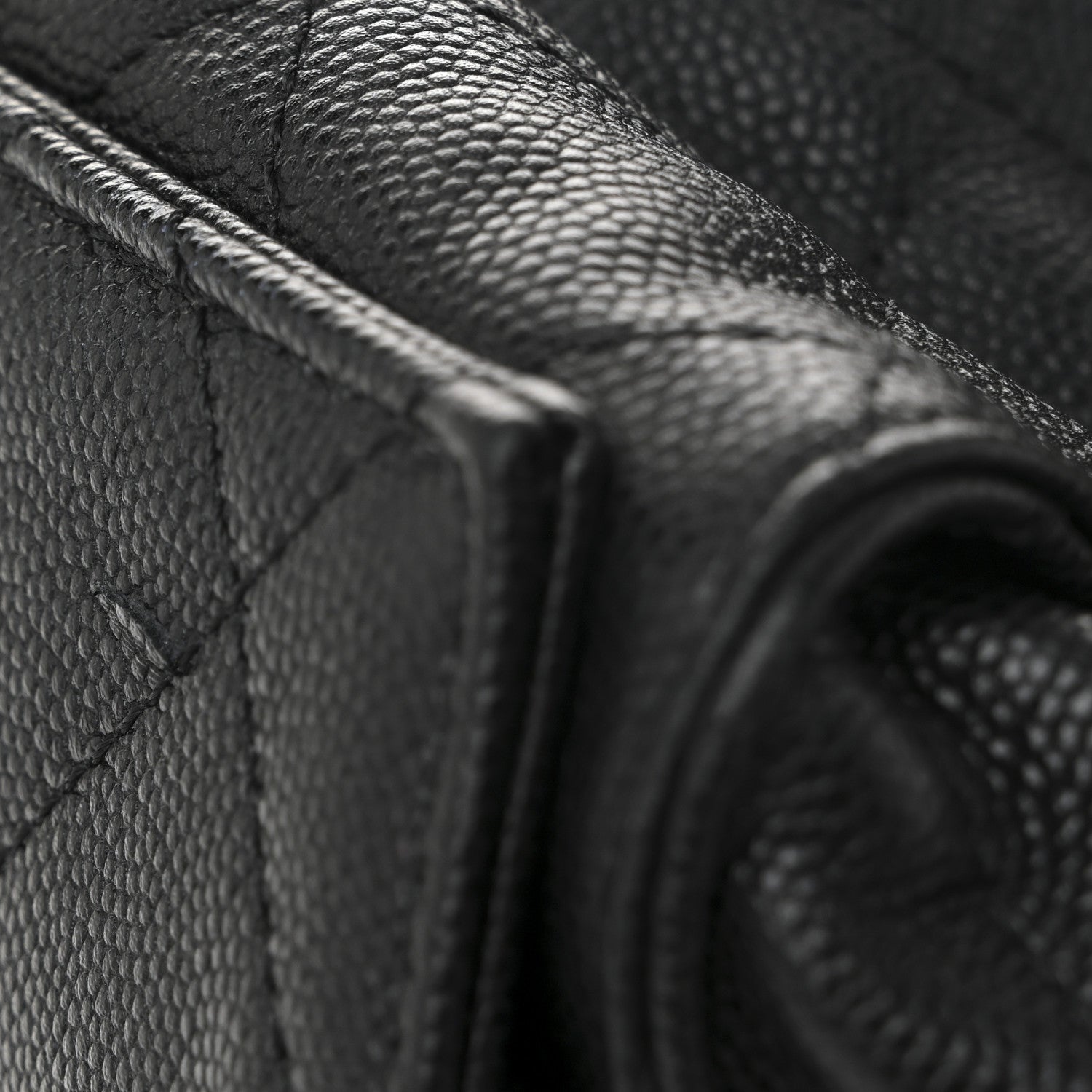 Chanel Caviar Quilted Medium Chanel 25 Handbag Black 14 of 15