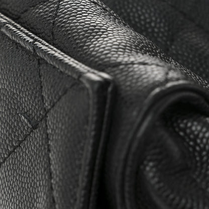 Chanel Caviar Quilted Medium Chanel 25 Handbag Black 14 of 15