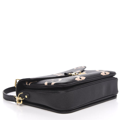 Louis Vuitton Empreinte Monogram Giant Pochette Metis Black Beige 4 of 7