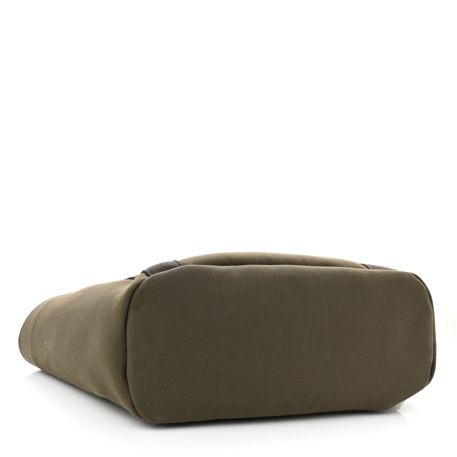 Hermes Toile Sac De Pansage Groom Kaki Feu 5 of 14