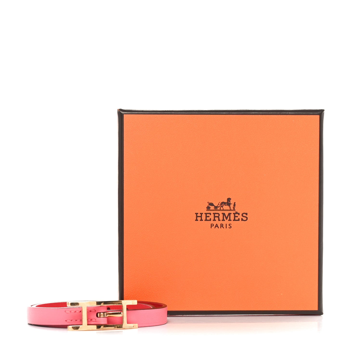 Swift Chamonix Behapi Double Tour Reversible Bracelet T1 Rose Azalee Rouge De Coeur