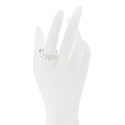 Tiffany Sterling Silver 1837 Band Ring 64 10.75 2 of 4
