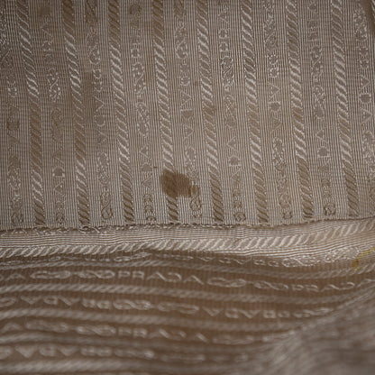 Prada Jacquard Logo Hobo Brown 18 of 18