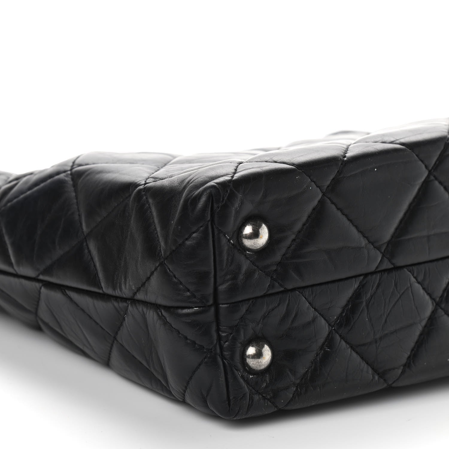 Chanel Aged Calfskin Reissue 2.55 Small Tote Black 9 of 14