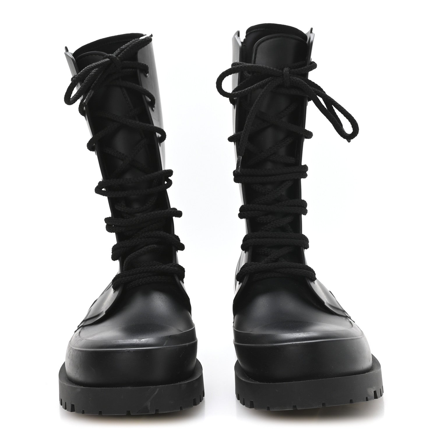 Christian Dior Rubber Diorcamp Low Boots 41 Black 3 of 8