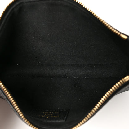 Louis Vuitton Empreinte Monogram Giant Multi Pochette Accessories Mini Pochette Black 5 of 9