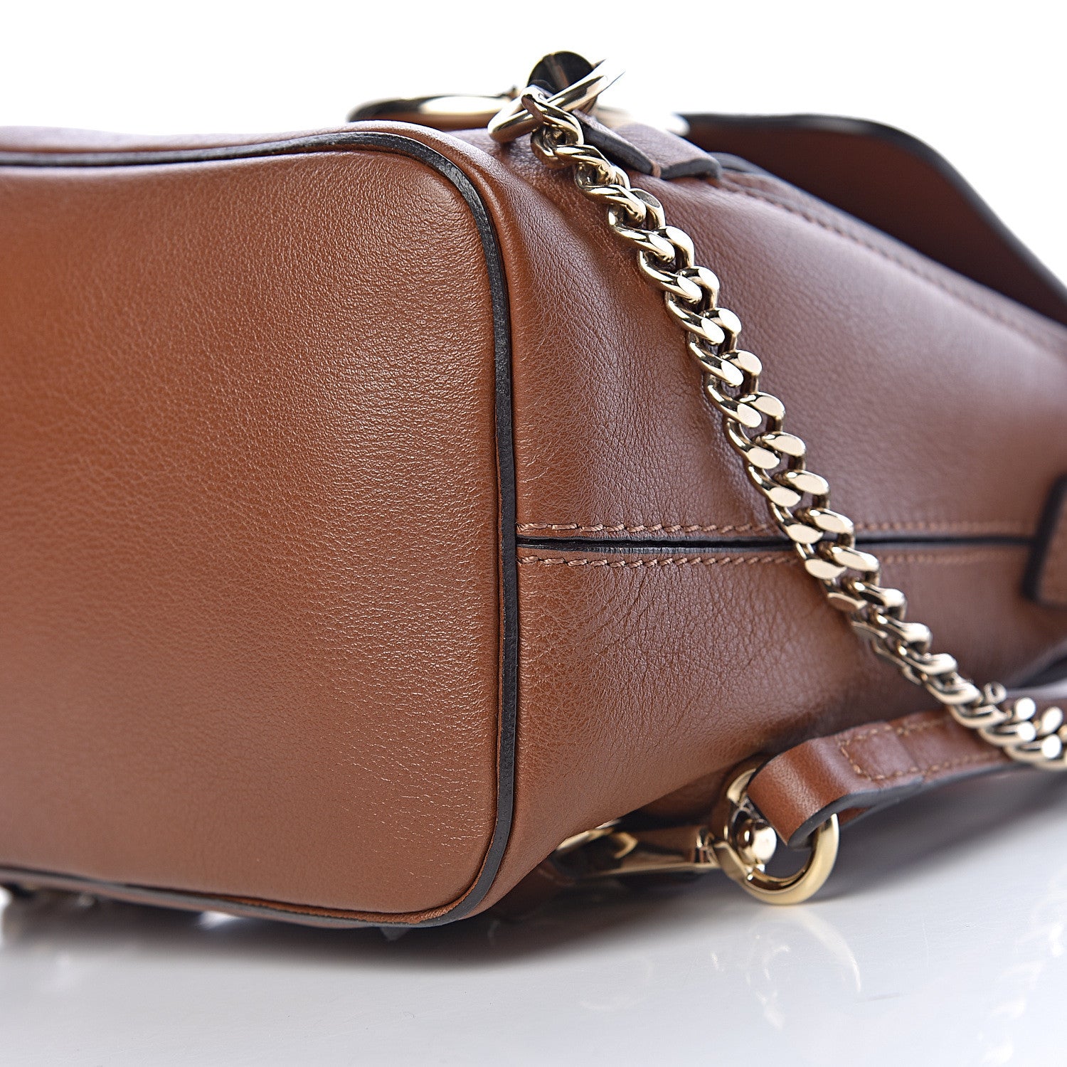 Chloe Suede Calfskin Mini Faye Backpack Tan 11 of 11