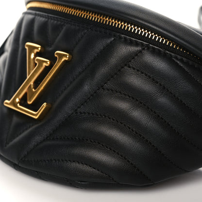 Louis Vuitton Calfskin Quilted New Wave Bumbag Black 8 of 8