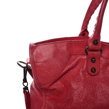 Balenciaga Agneau Classic Hardware Part Time Rose Thulian 12 of 17
