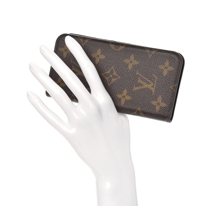 Louis Vuitton Monogram iPhone X Folio Case 2 of 9