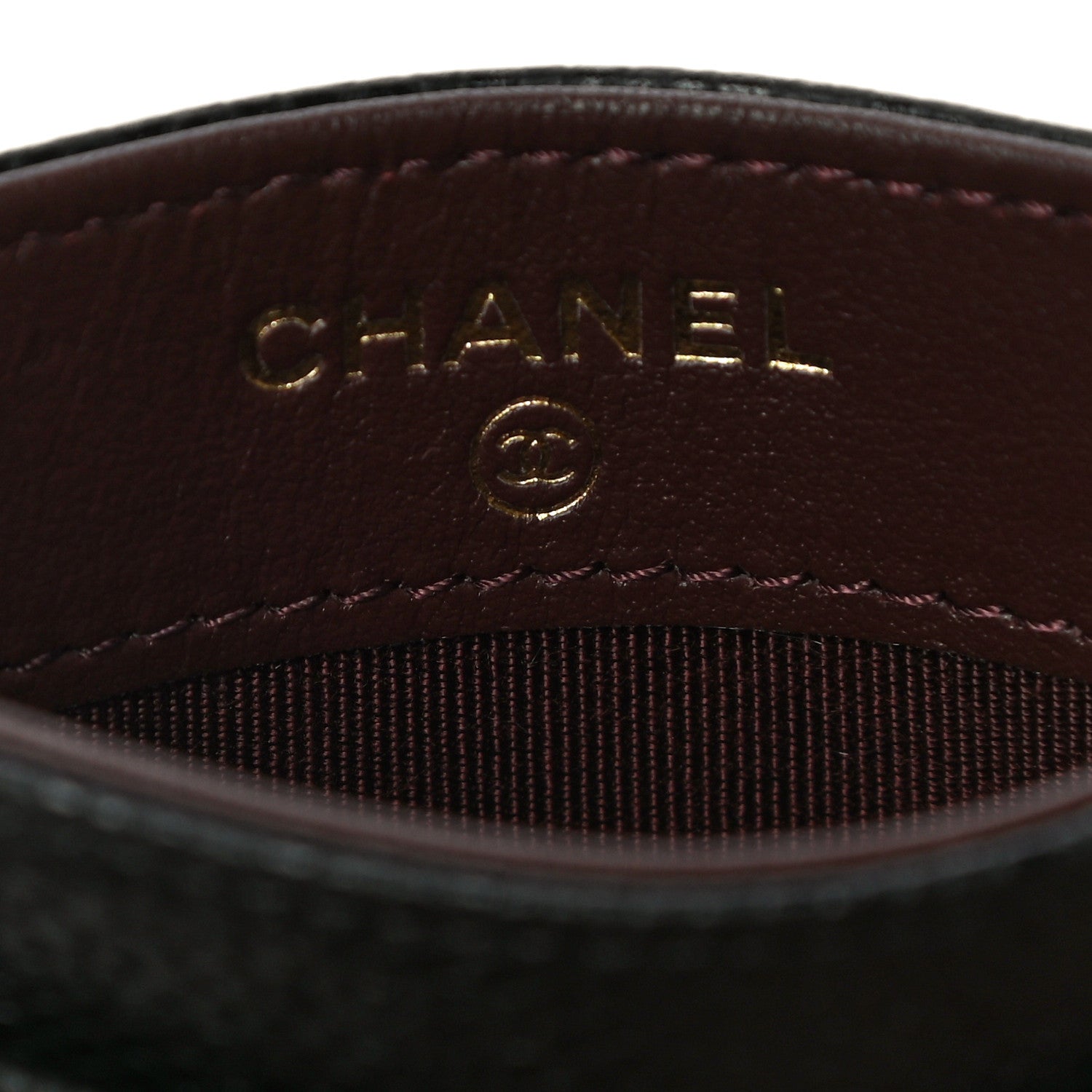 Chanel Caviar Quilted Card Holder Black 6 of 12