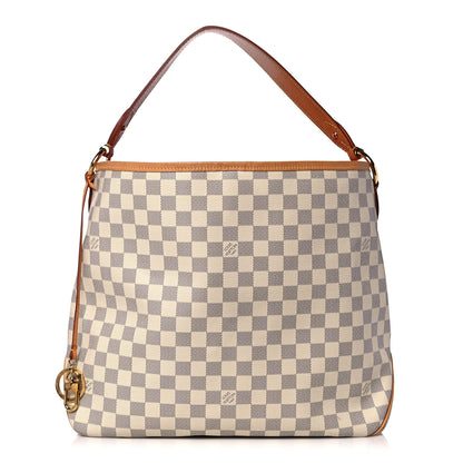 Louis Vuitton Damier Azur Delightful MM Pink 1 of 15