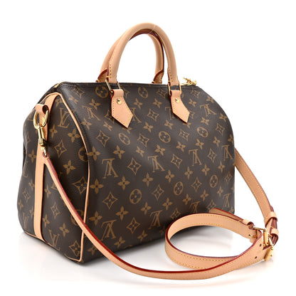 Louis Vuitton Monogram Speedy Bandouliere 30 3 of 11