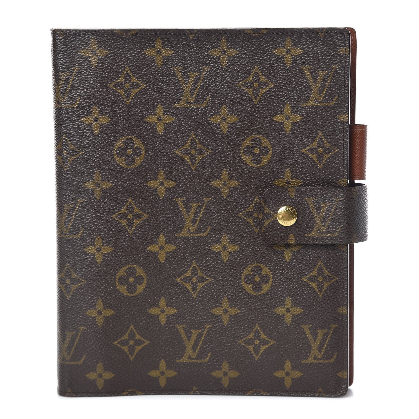 Monogram Large Ring Agenda Cover