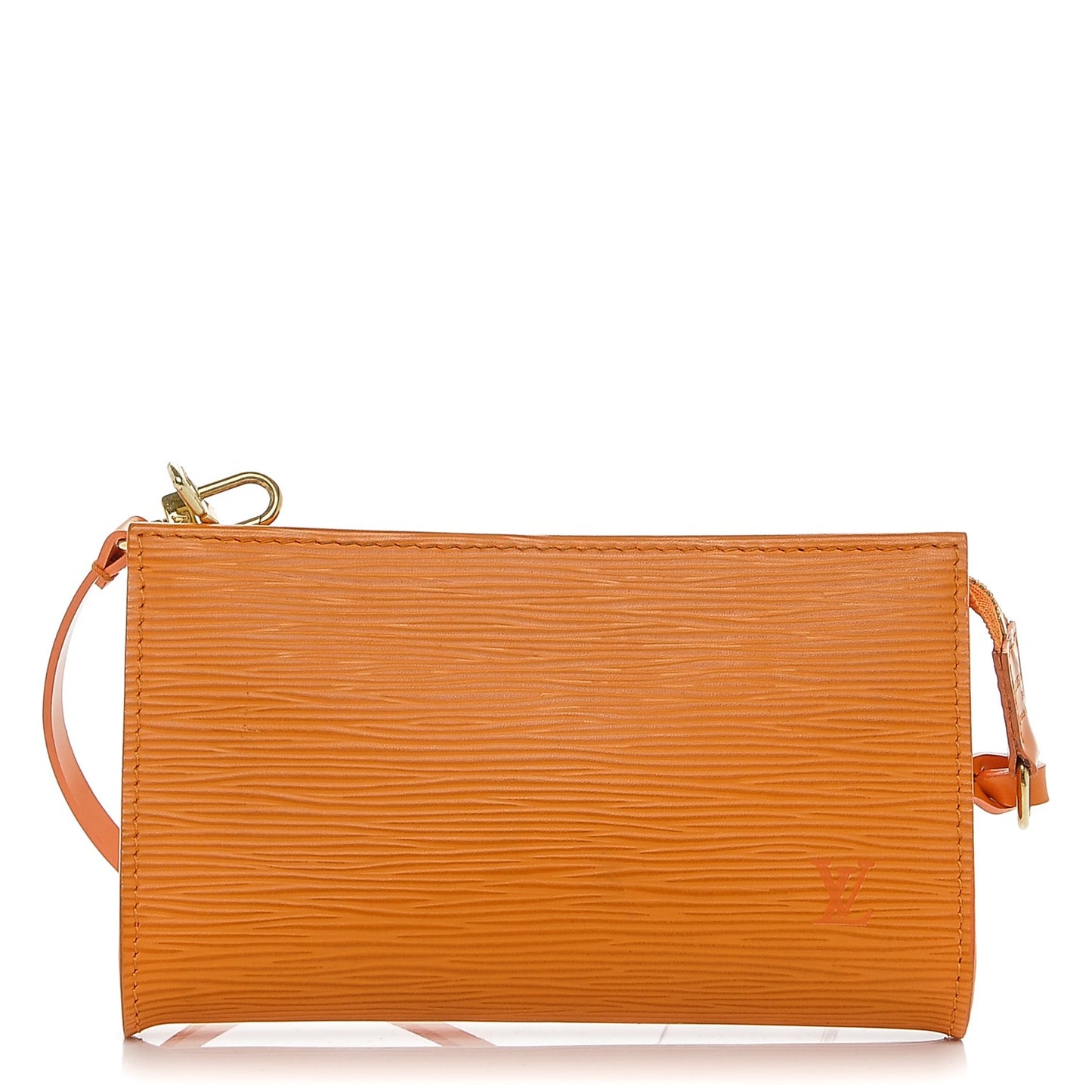 Epi Bucket Pochette Accessories Mandarin