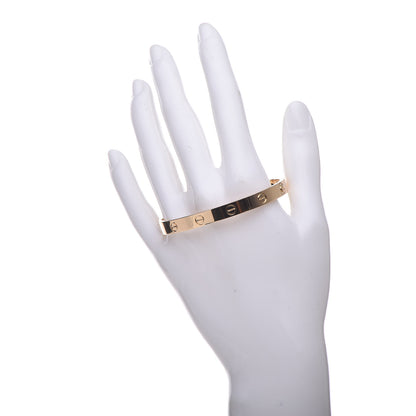 Cartier 18K Yellow Gold LOVE Bracelet 17 2 of 7