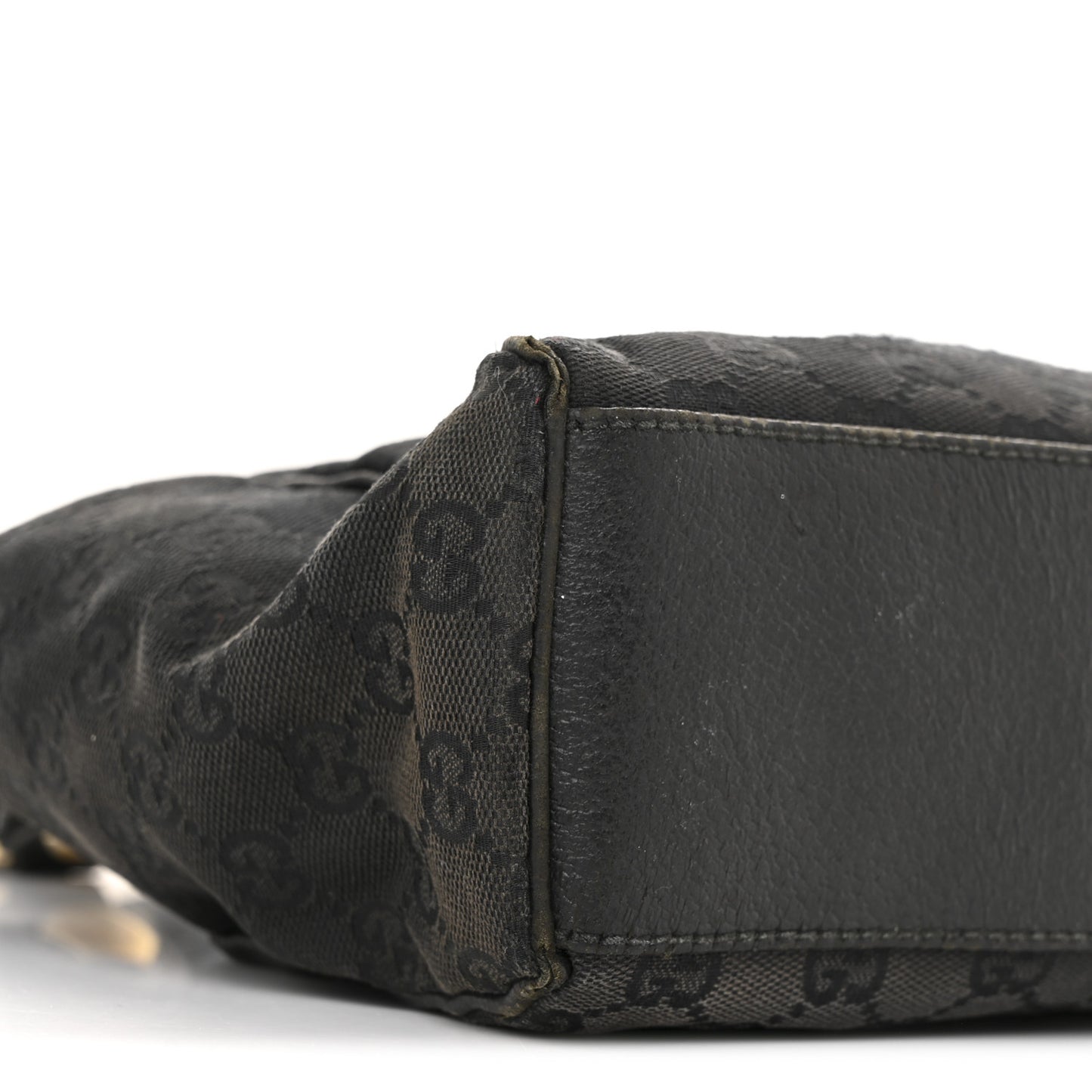 Monogram Medium Charmy Shoulder Bag Black