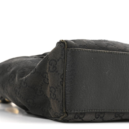 Gucci Monogram Medium Charmy Shoulder Bag Black 9 of 17